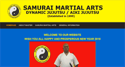 Desktop Screenshot of jujutsuindia.com