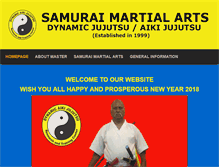 Tablet Screenshot of jujutsuindia.com